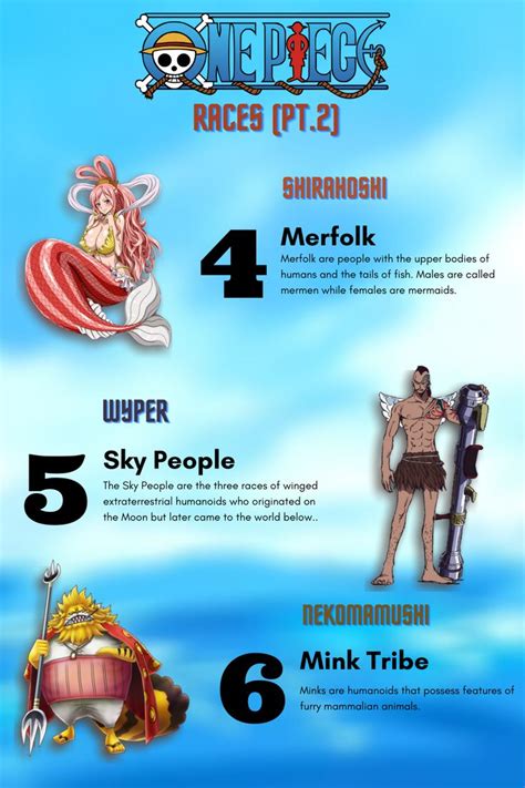 all species in one piece|all one piece races list.